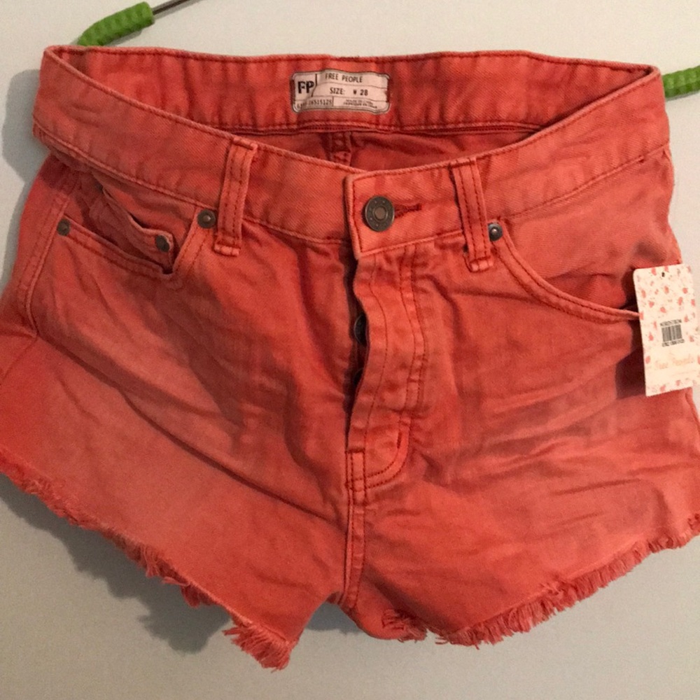 Free People Jean shorts